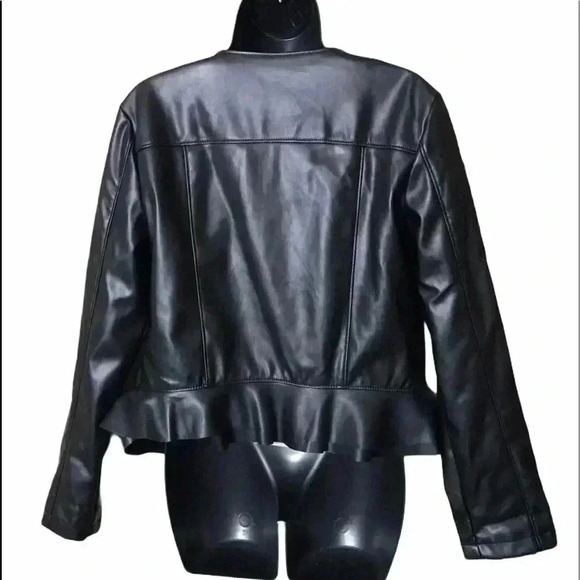 Catherine Malandrino Ruffled Peplum Jacket Size S - Picture 4 of 7